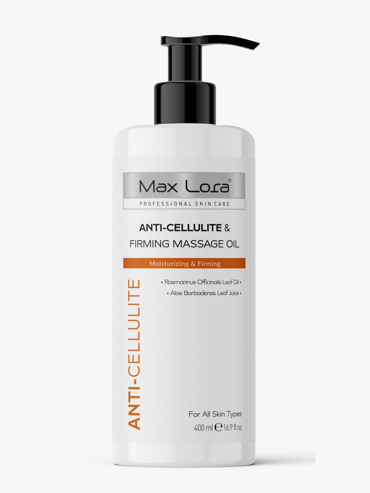 Max Lora Antı Cellulite Massage Oil 400 ml