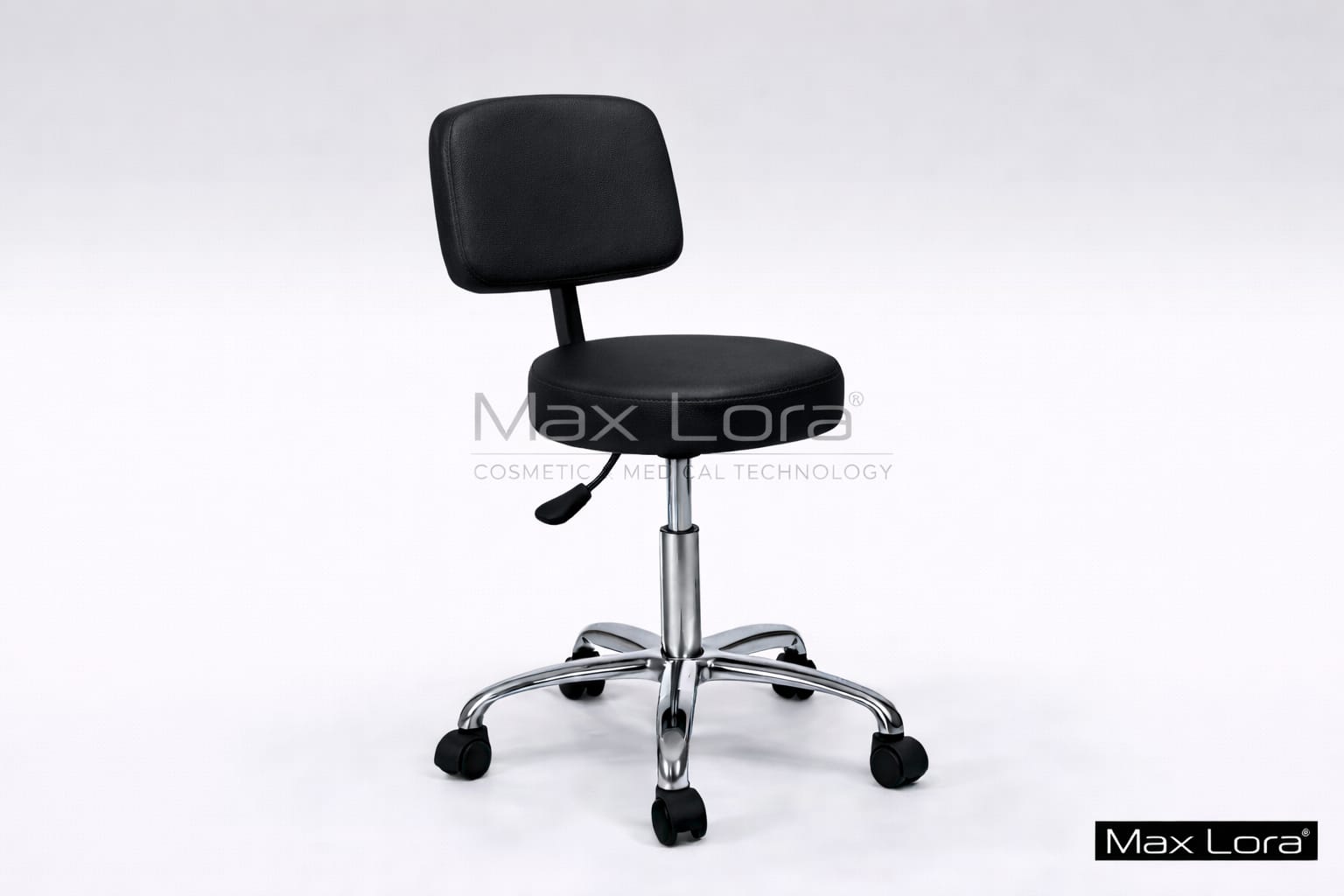 Sırt Dayamalı Metal Ayaklı Tabure
