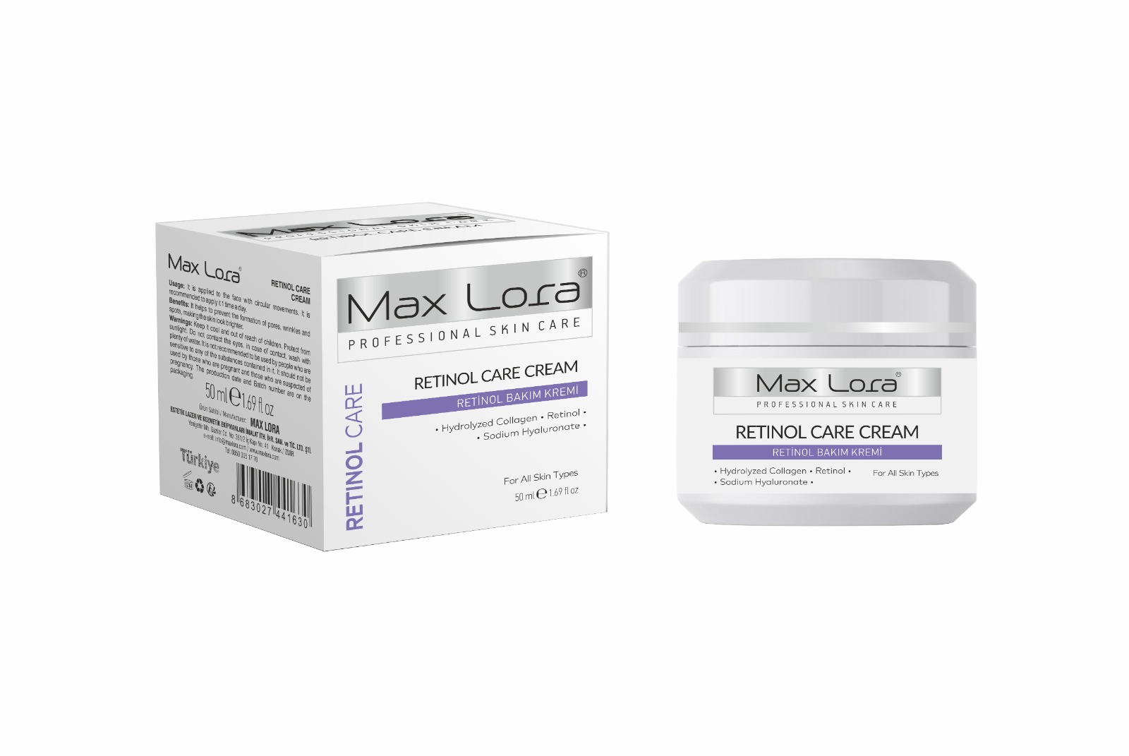 Max Lora Retinol Bakım Kremi 50 ml